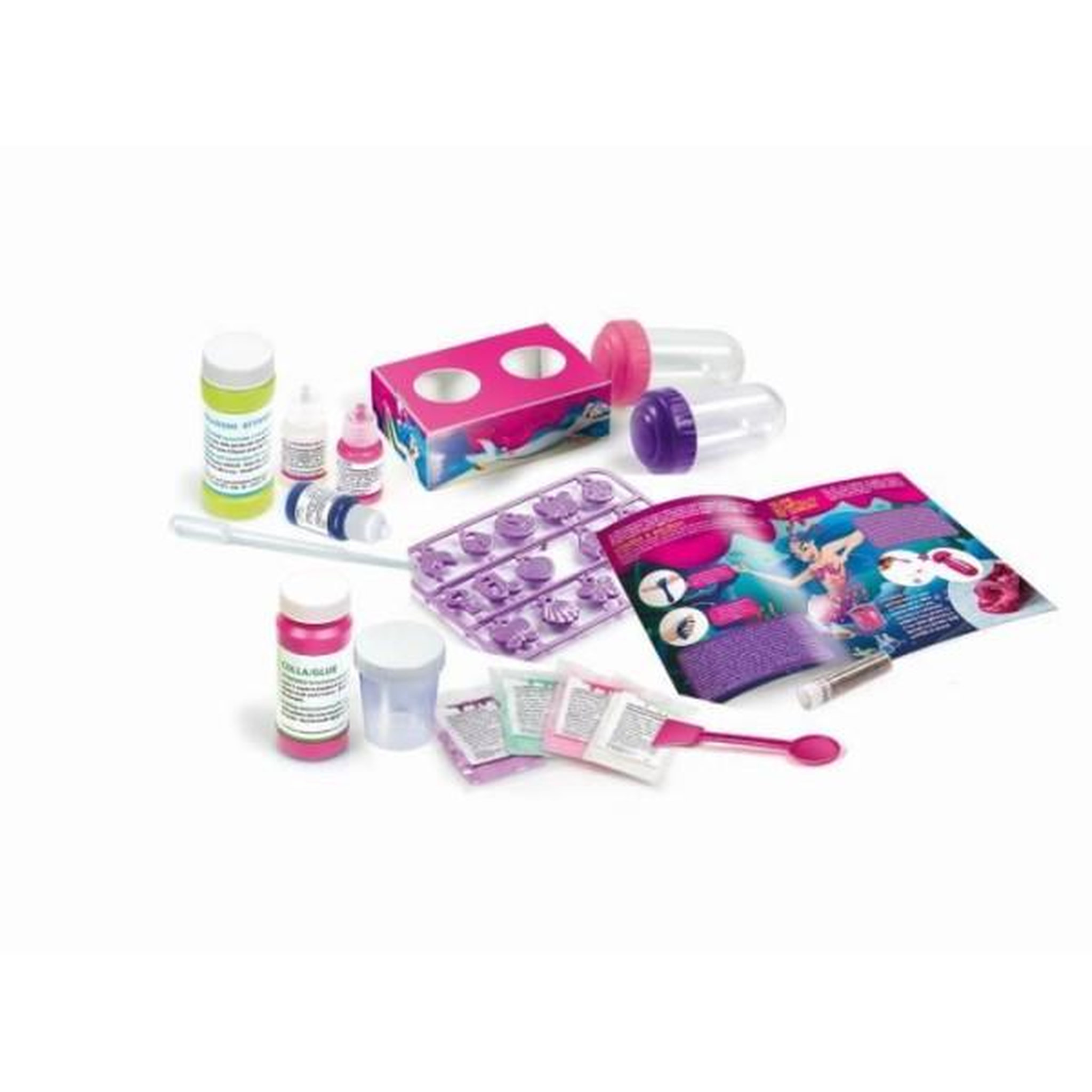 Voir la diapositive 2 : CLEMENTONI Clementoni - Science & Jeu - Kit scientifique pour fabriquer du slime sirene - A partir de 8 ans