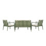 Voir la diapositive 4 : Paris Prix Salon de Jardin 4 Places  Mazzaro  120cm Vert