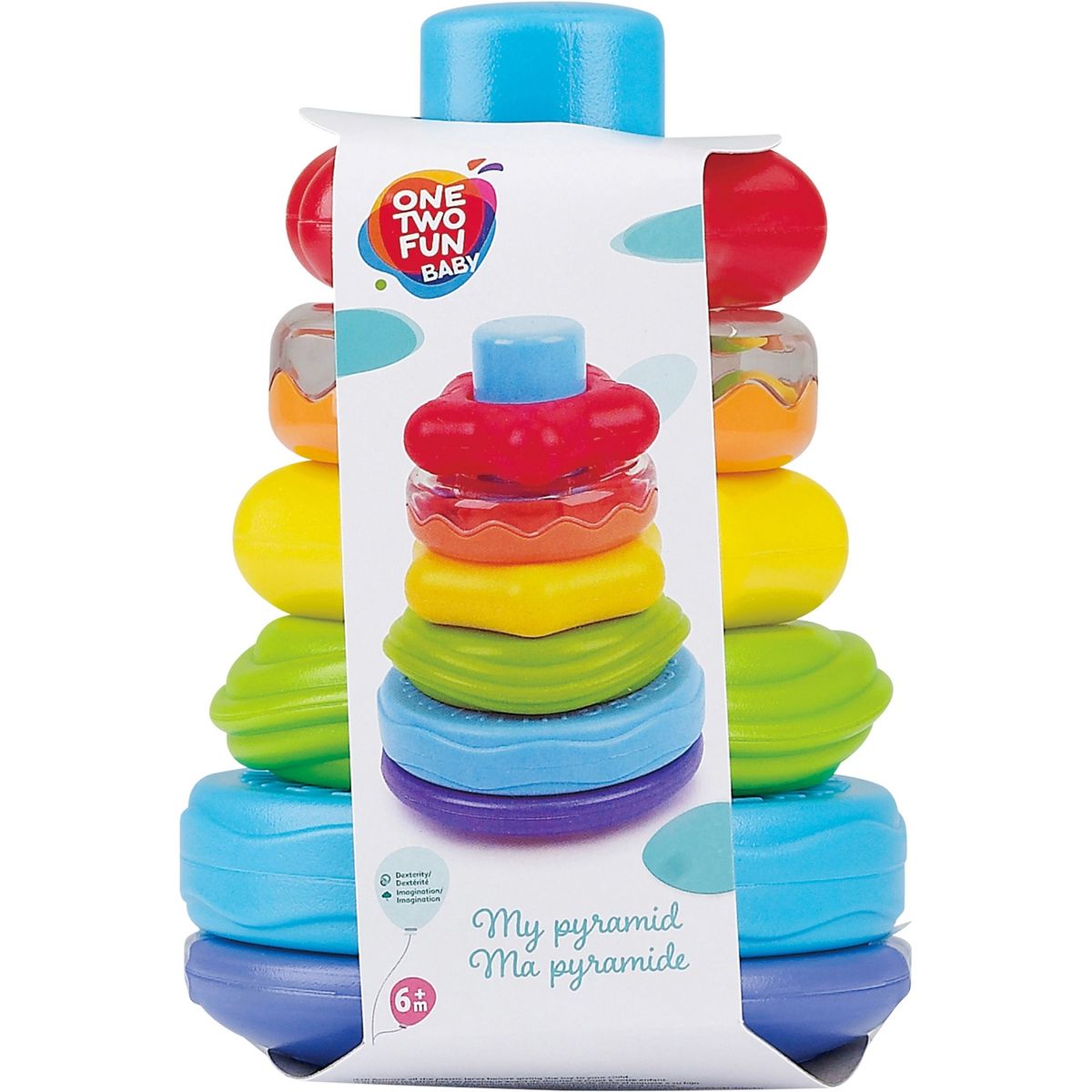 One Two Fun Anneaux empilables 