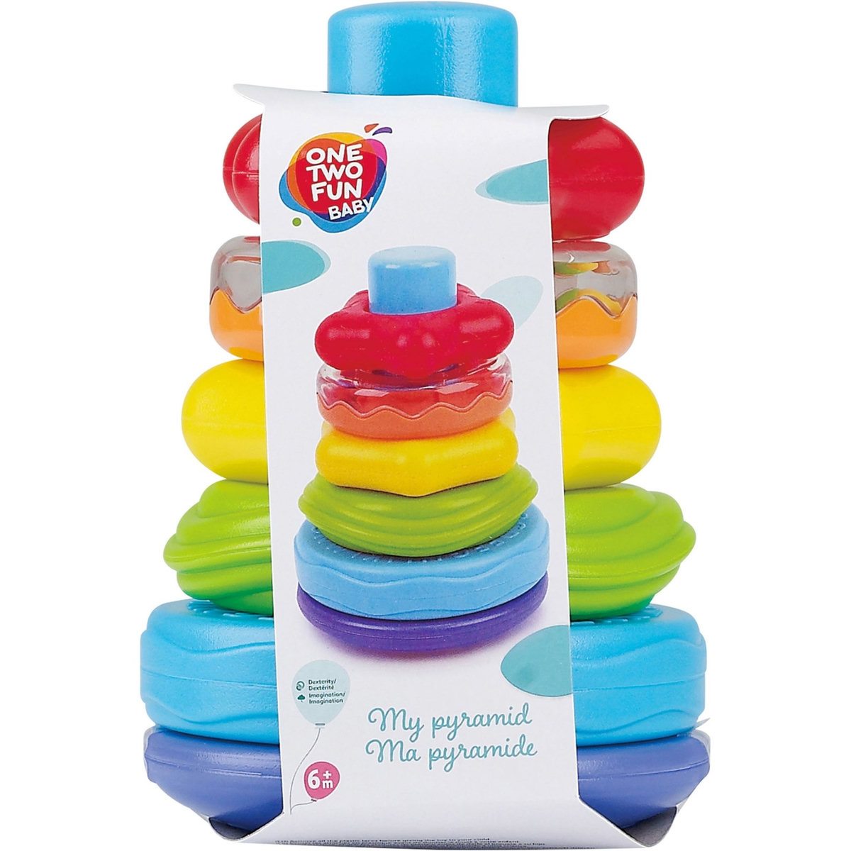 One Two Fun Anneaux empilables 