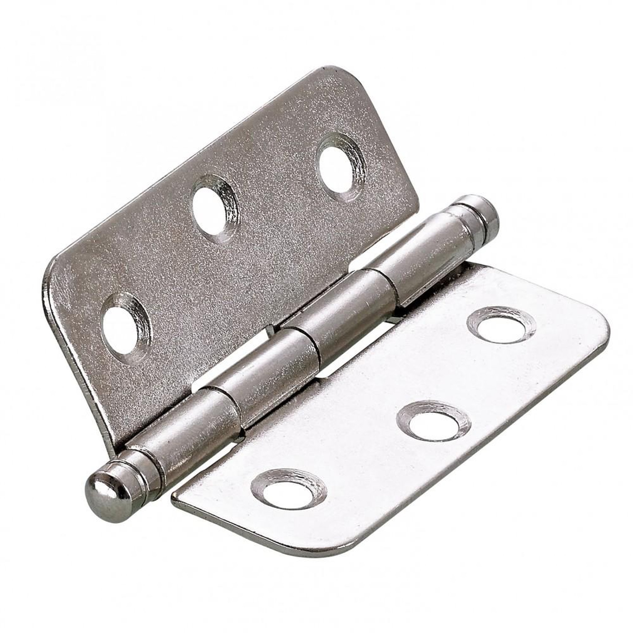 CENTRALE BRICO Lot de 2 paumelles acier pour meuble HETTICH, L.50 x l.40 mm