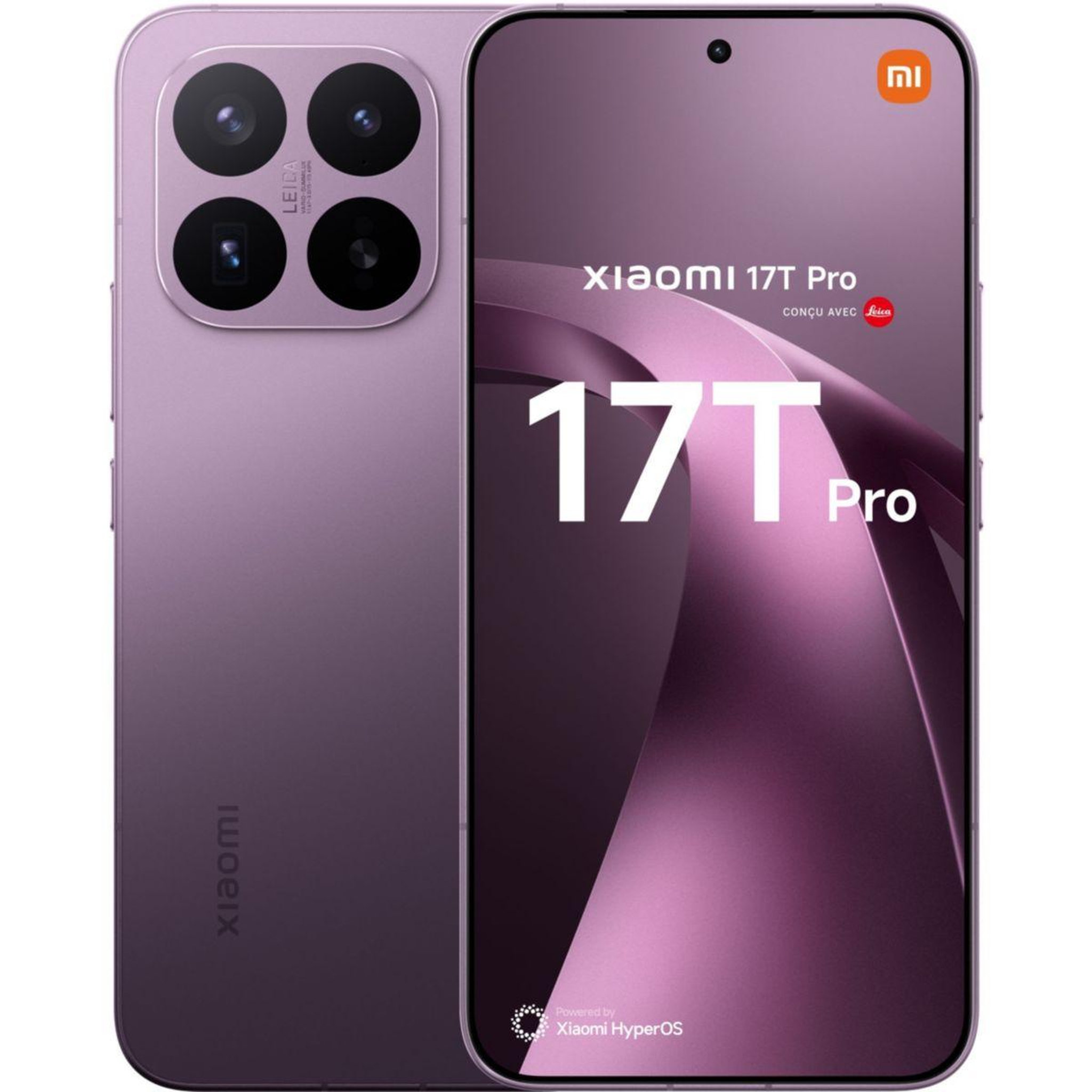 XIAOMI Smartphone 17T Pro conçu avec Leica 5G  512Go Violet