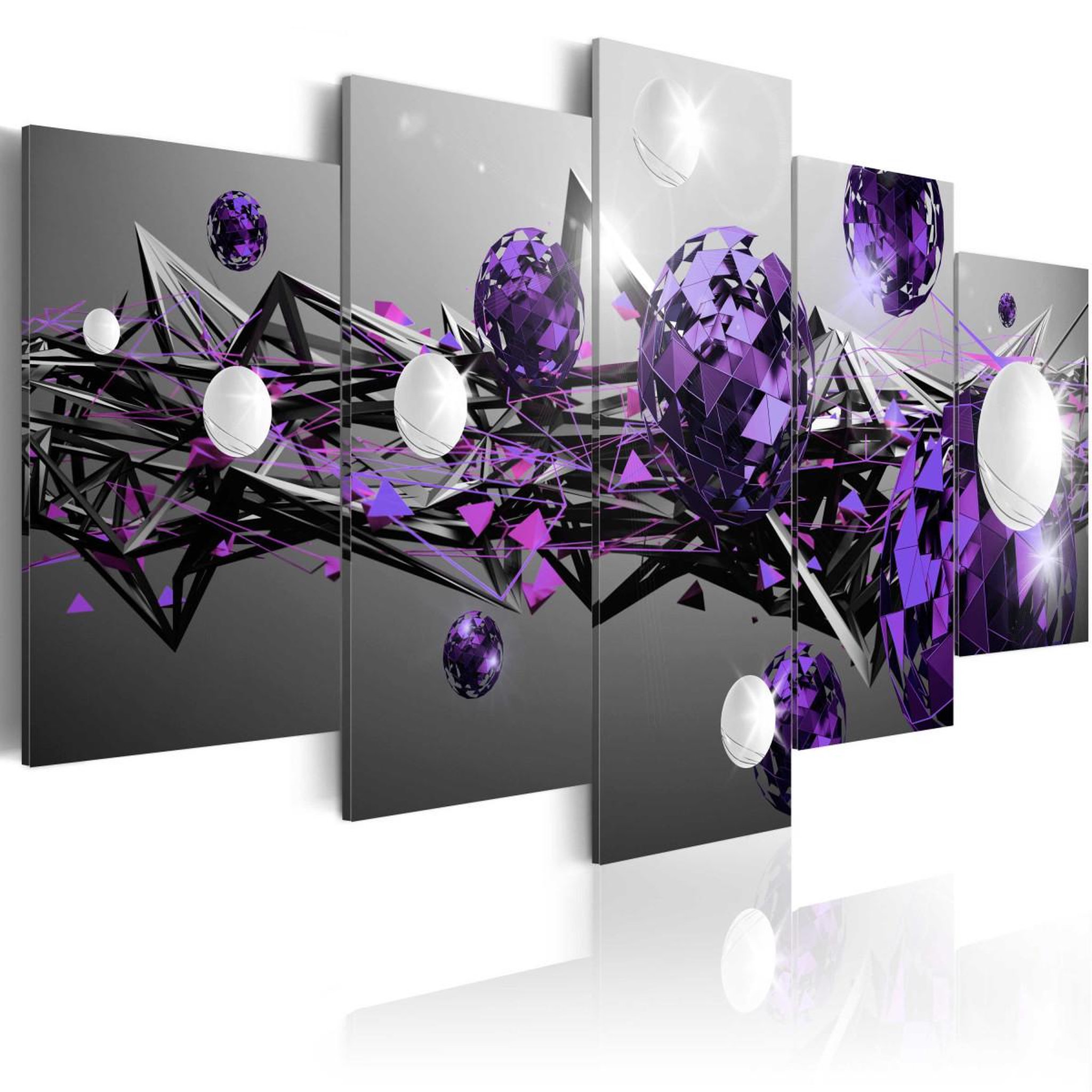 Paris Prix Tableau imprimé  purple solar system. Coloris disponibles : Multicolore
