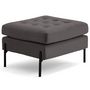 Voir la diapositive 3 : LISA DESIGN Isaure - pouf en velours