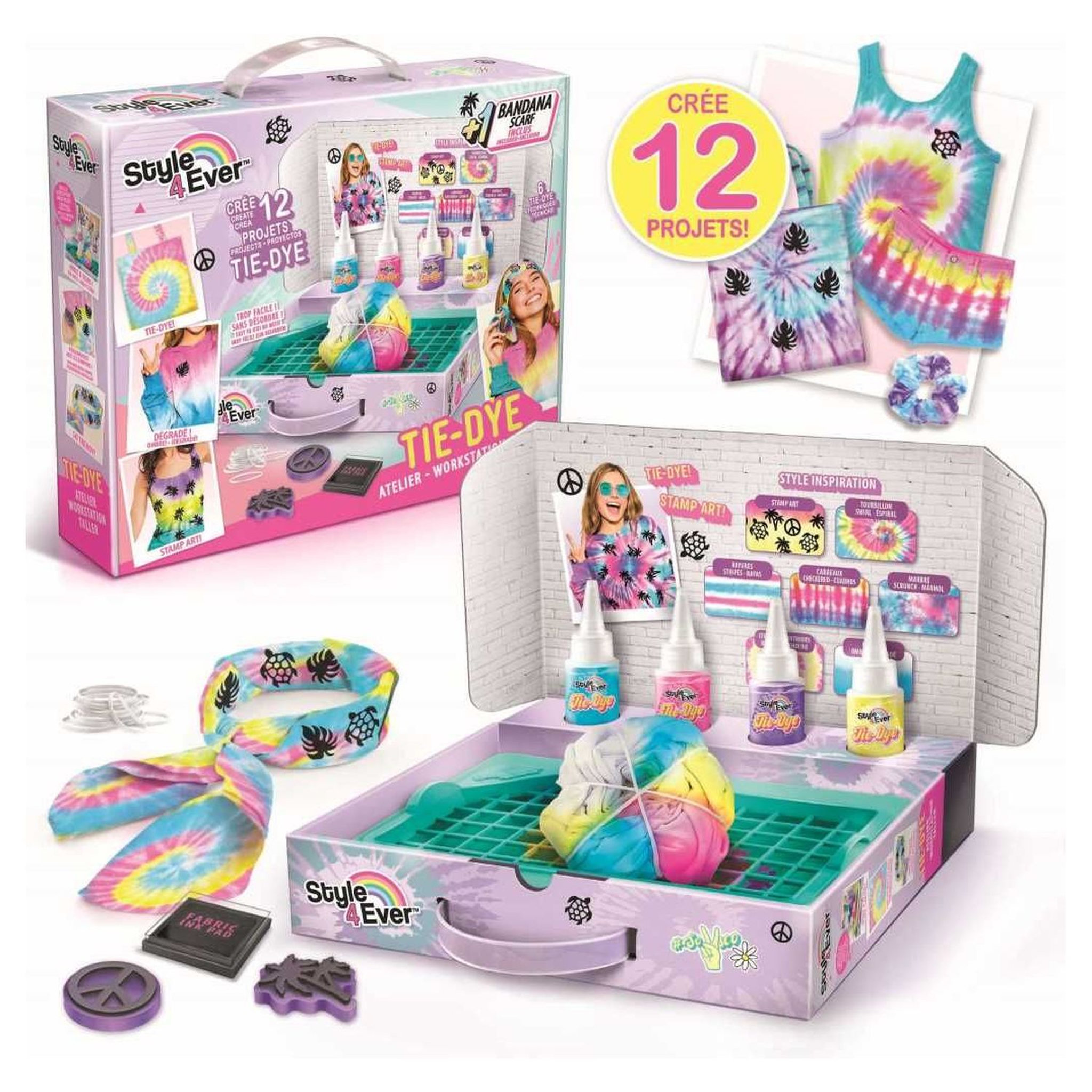 Voir la diapositive 2 : CANAL TOYS Atelier Tie Dye