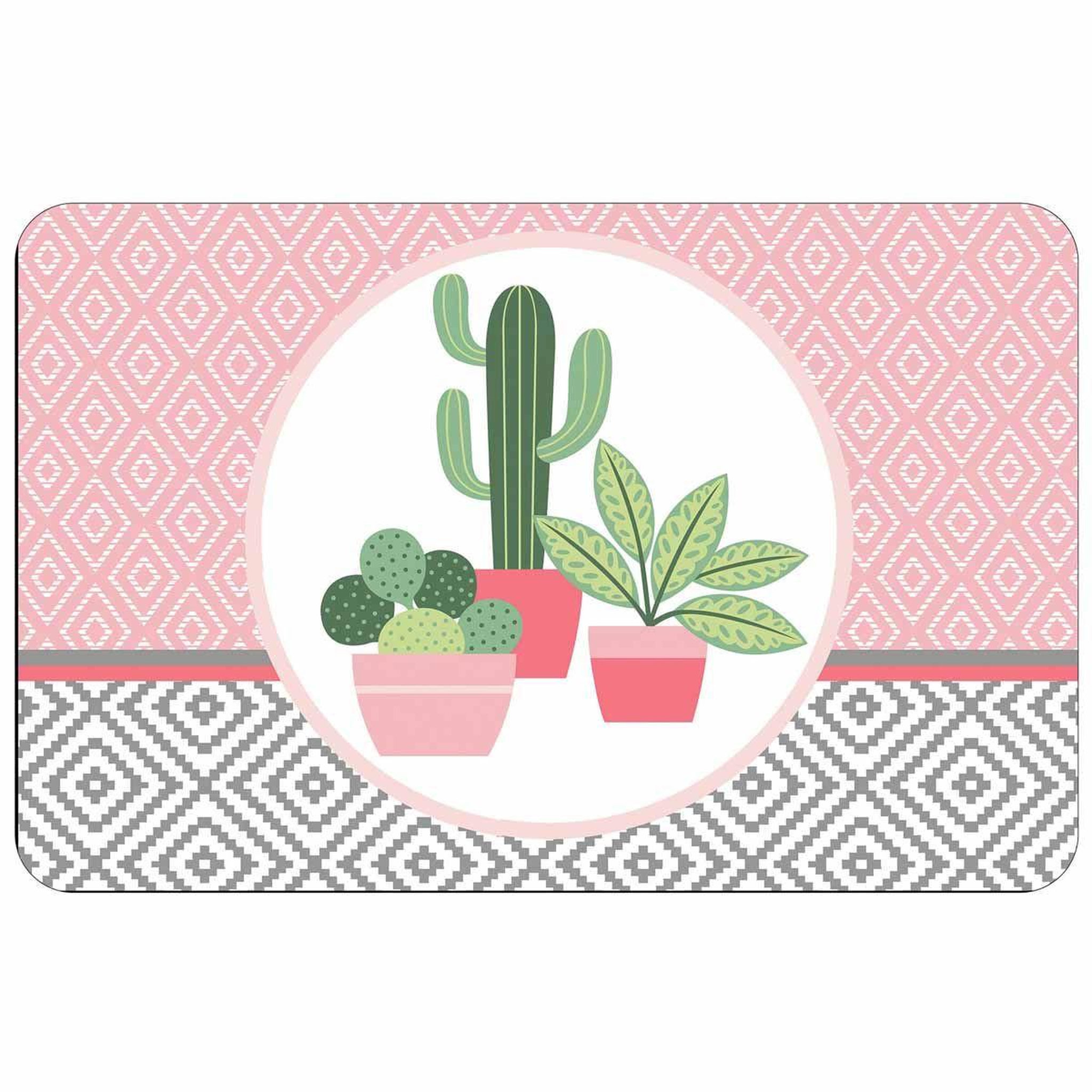 Douceur d'Intérieur Set de table imprimé  ahora  28x44cm rose