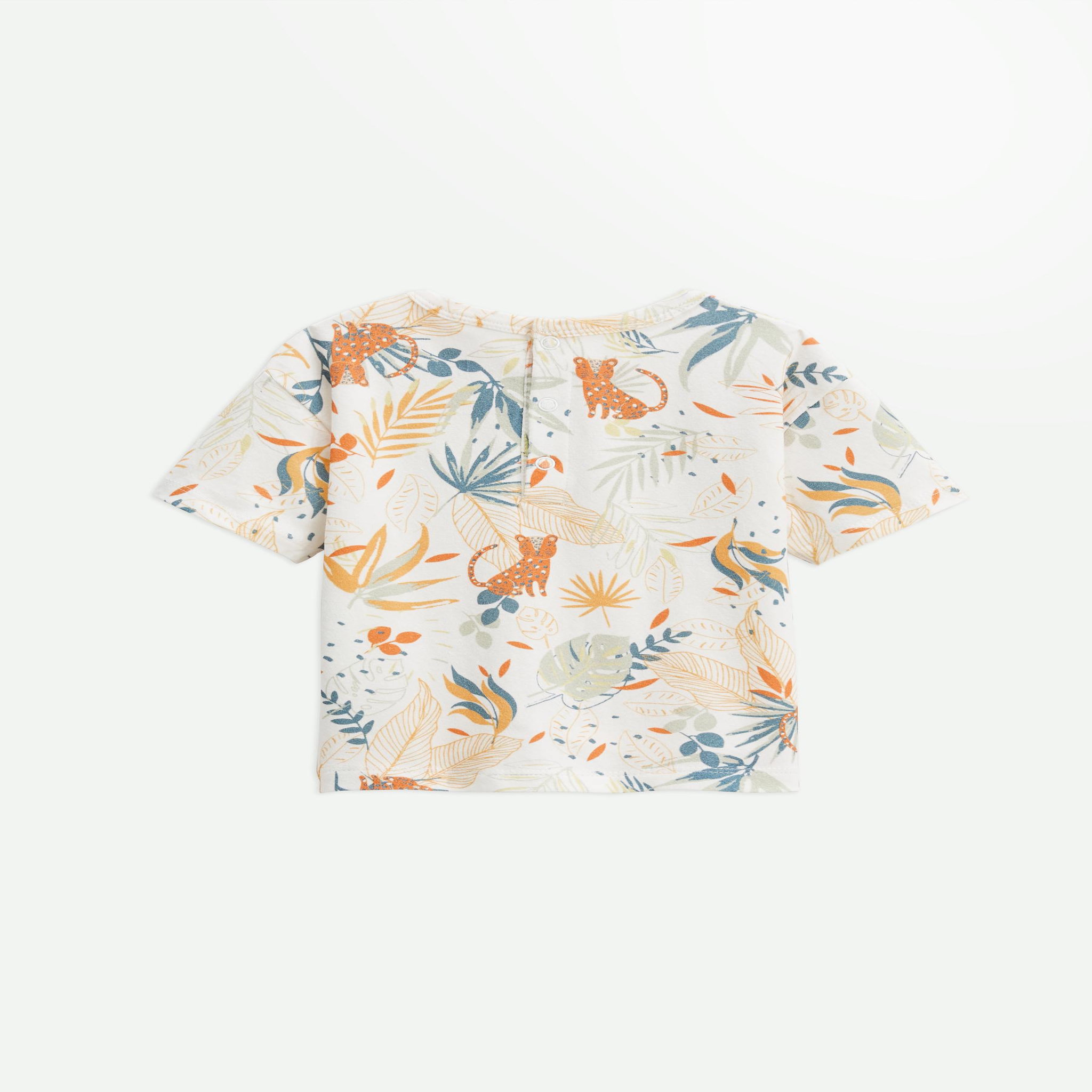 Voir la diapositive 6 : Petit Béguin Ensemble enfant t-shirt et short wakae