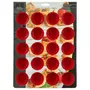  Moule 20 Petits Fours Silicone  Silipro  29cm Rouge