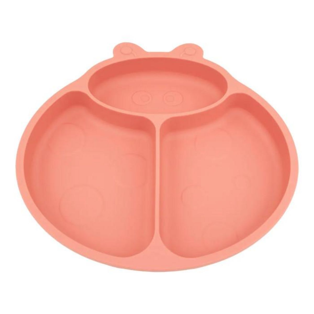 Atmosphera Kids Set de Repas 4 Pièces  Coccinelle  20cm Rose