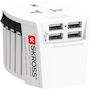 Voir la diapositive 1 : Skross Adaptateur de voyage Universel 4 USB