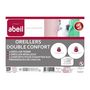 Voir la diapositive 3 : ABEIL ABEIL Lot de 2 Oreillers DOUBLE CONFORT 100% Coton 60x60cm