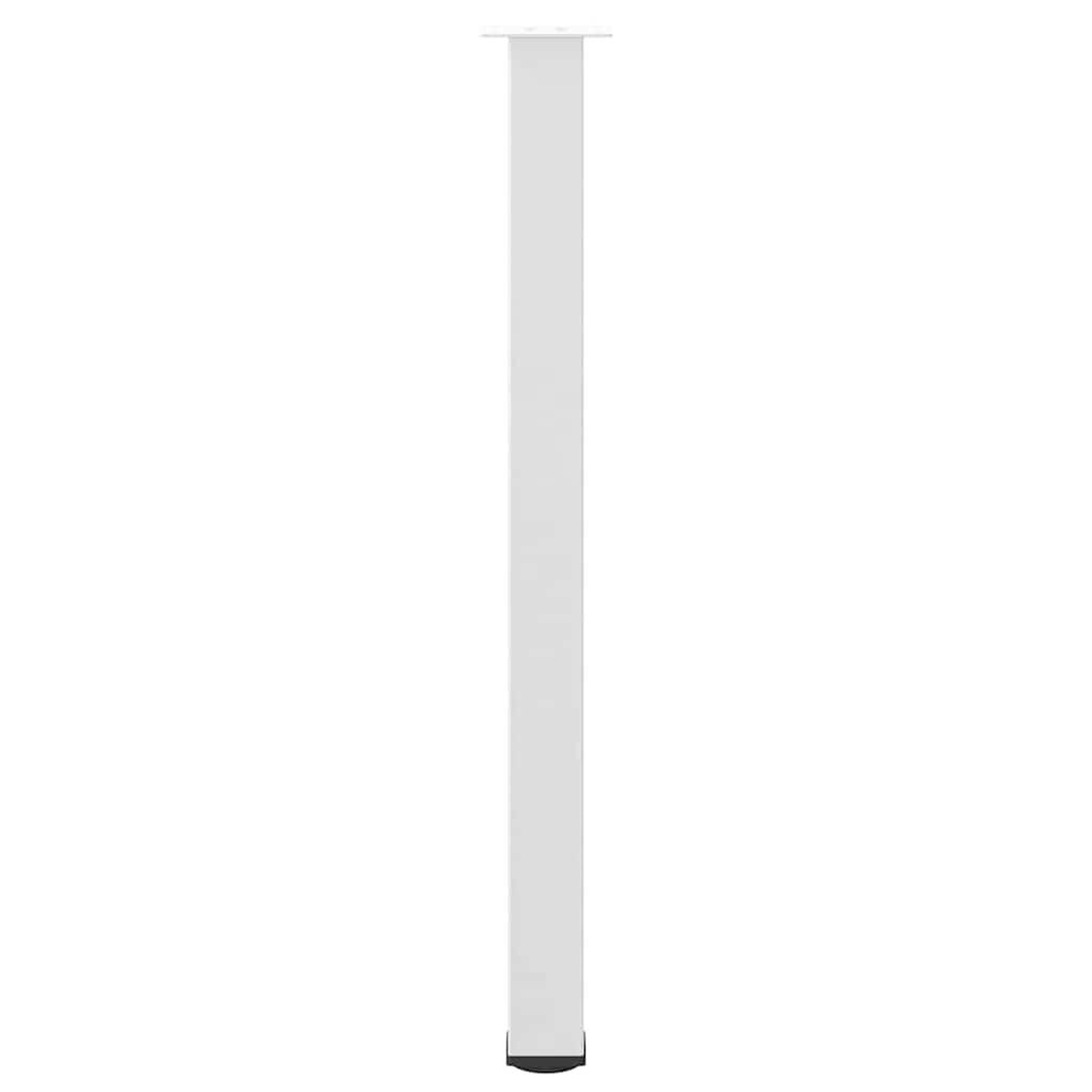 Voir la diapositive 5 : VIDAXL Pieds de table basse blanc 4 pcs 110-112 cm acier