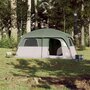 Voir la diapositive 3 : VIDAXL Tente de cabine familiale 10 personnes vert impermeable
