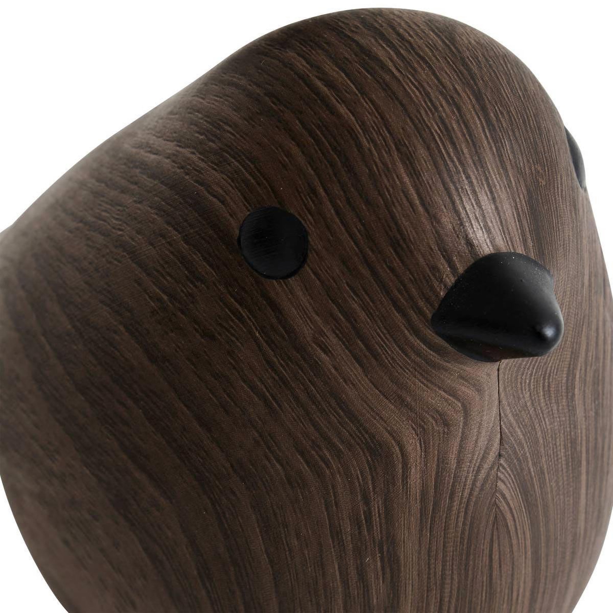 Voir la diapositive 2 : ATMOSPHERA Statuette oiseau en dolomite  automne  14cm tabac