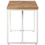 Voir la diapositive 3 : VIDAXL Table a manger 120x60x76 cm Bois massif d'acacia et de manguier