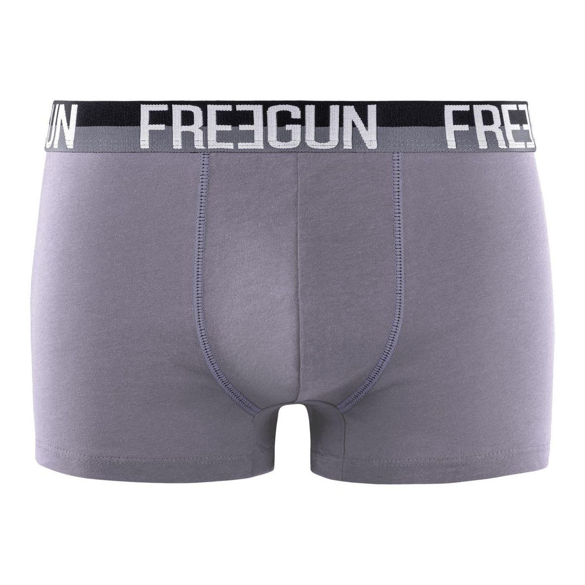 FREEGUN Lot de 4 boxers homme en coton Freegun