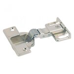 CENTRALE BRICO Lot de 2 charnières acier pour de porte de frigo