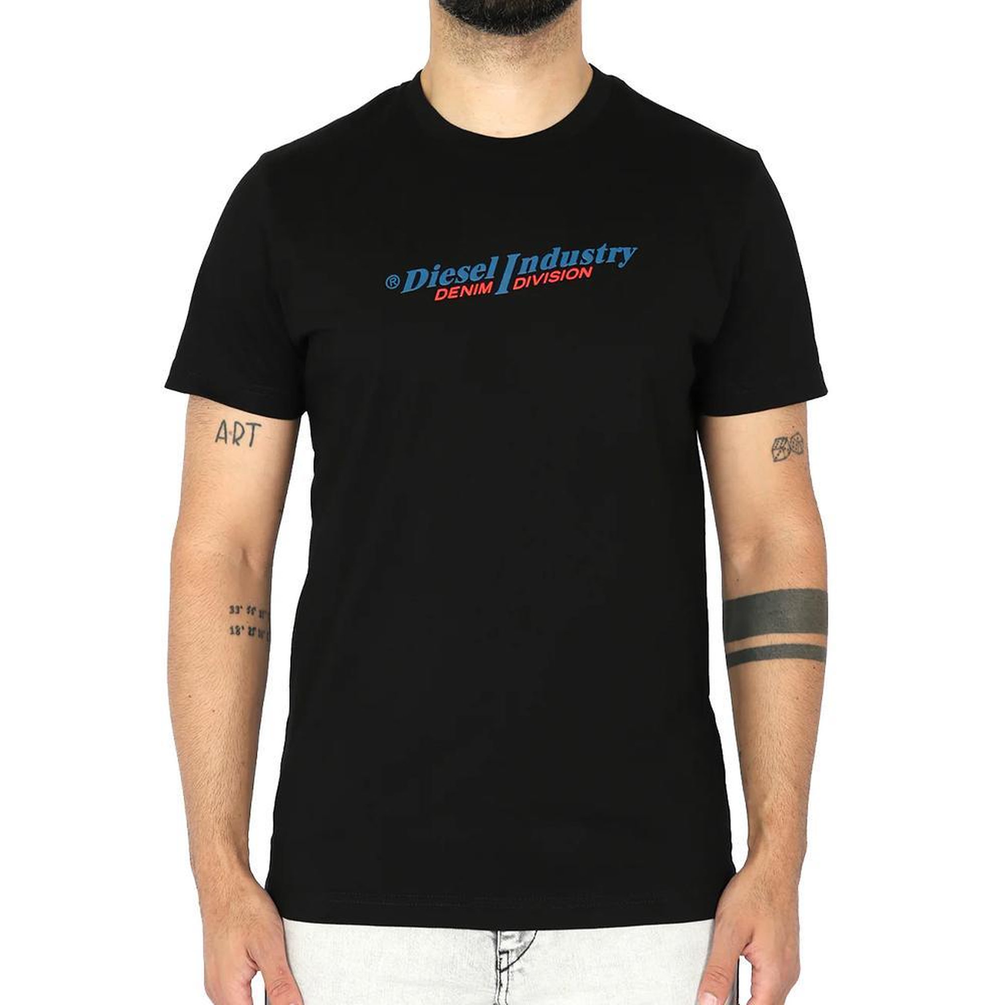 DIESEL T-shirt Noir Homme Diesel Diegor900. Coloris disponibles : Noir