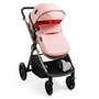 Voir la diapositive 3 : BEBELISSIMO Bebelissimo - Poussette transformable - combinée - 2 en 1 - poids 0-22kg - IRIS- rose