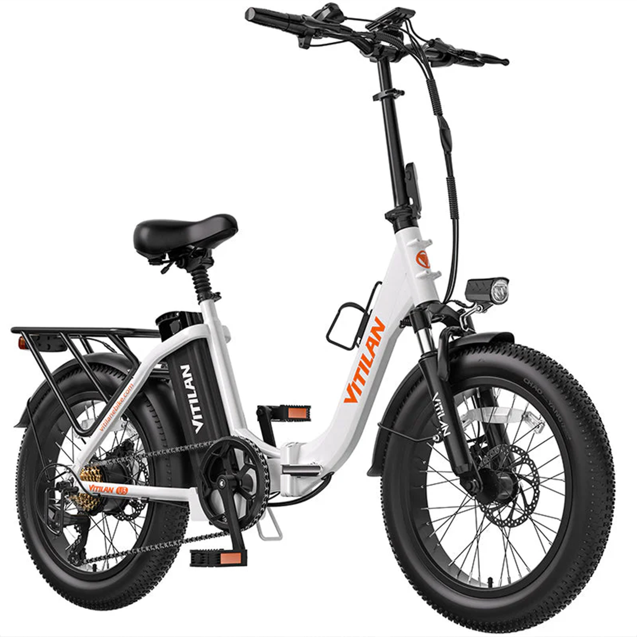 Voir la diapositive 3 : VITILAN Vélo électrique pliable Vitilan U3