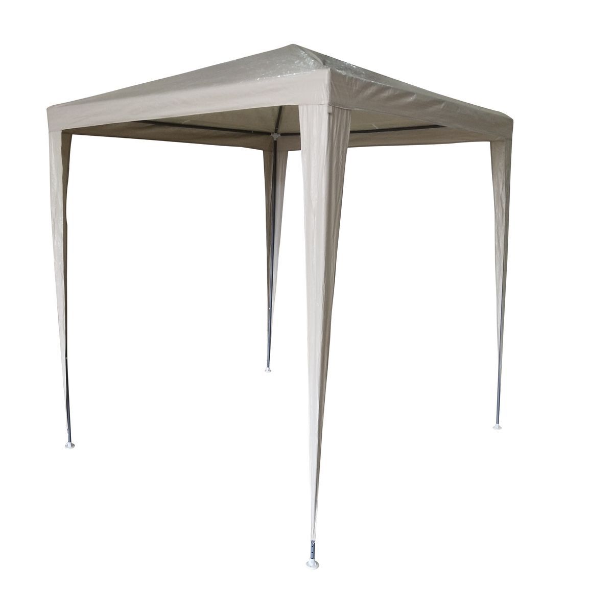 GARDENSTAR Tonnelle de jardin - Acier et tissu - 195x240x195cm - Beige