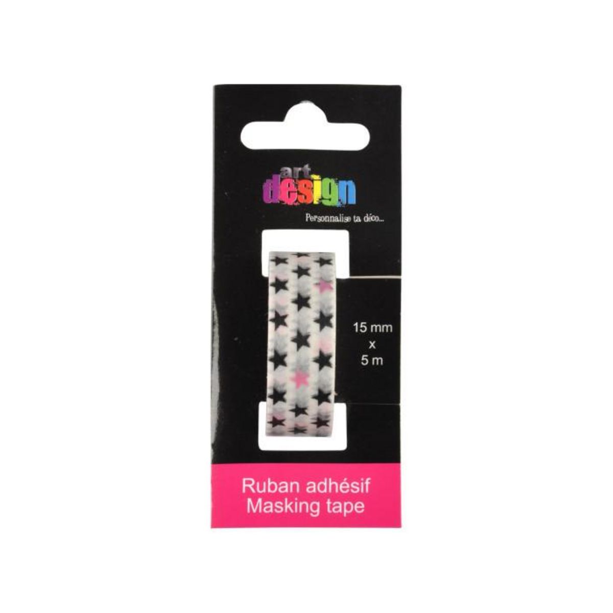 Paris Prix Ruban Masking Tape  Étoiles  5M Blanc