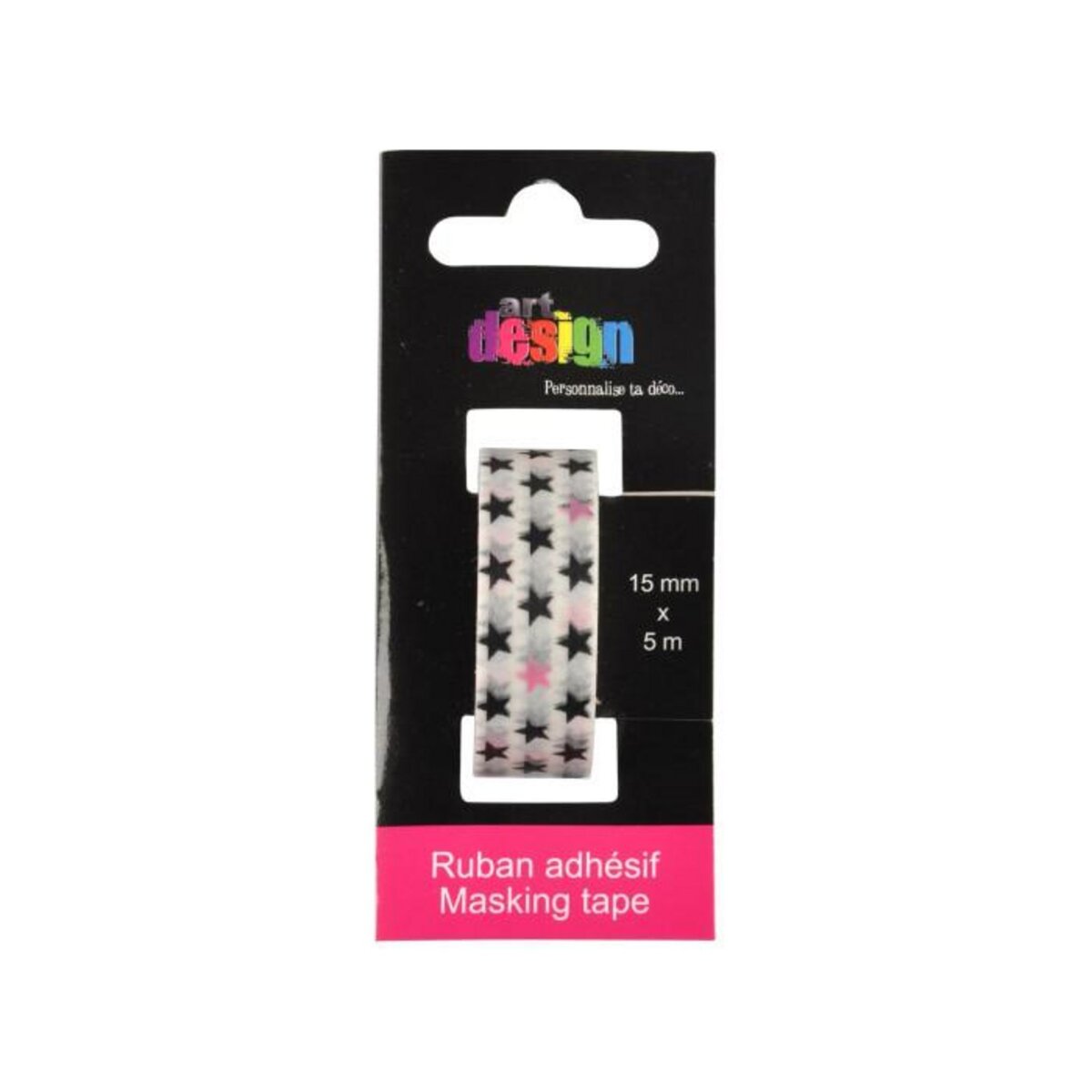 Paris Prix Ruban Masking Tape  Étoiles  5M Blanc