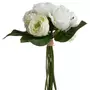  Bouquet de Fleurs  Mélange Composé  31cm Blanc
