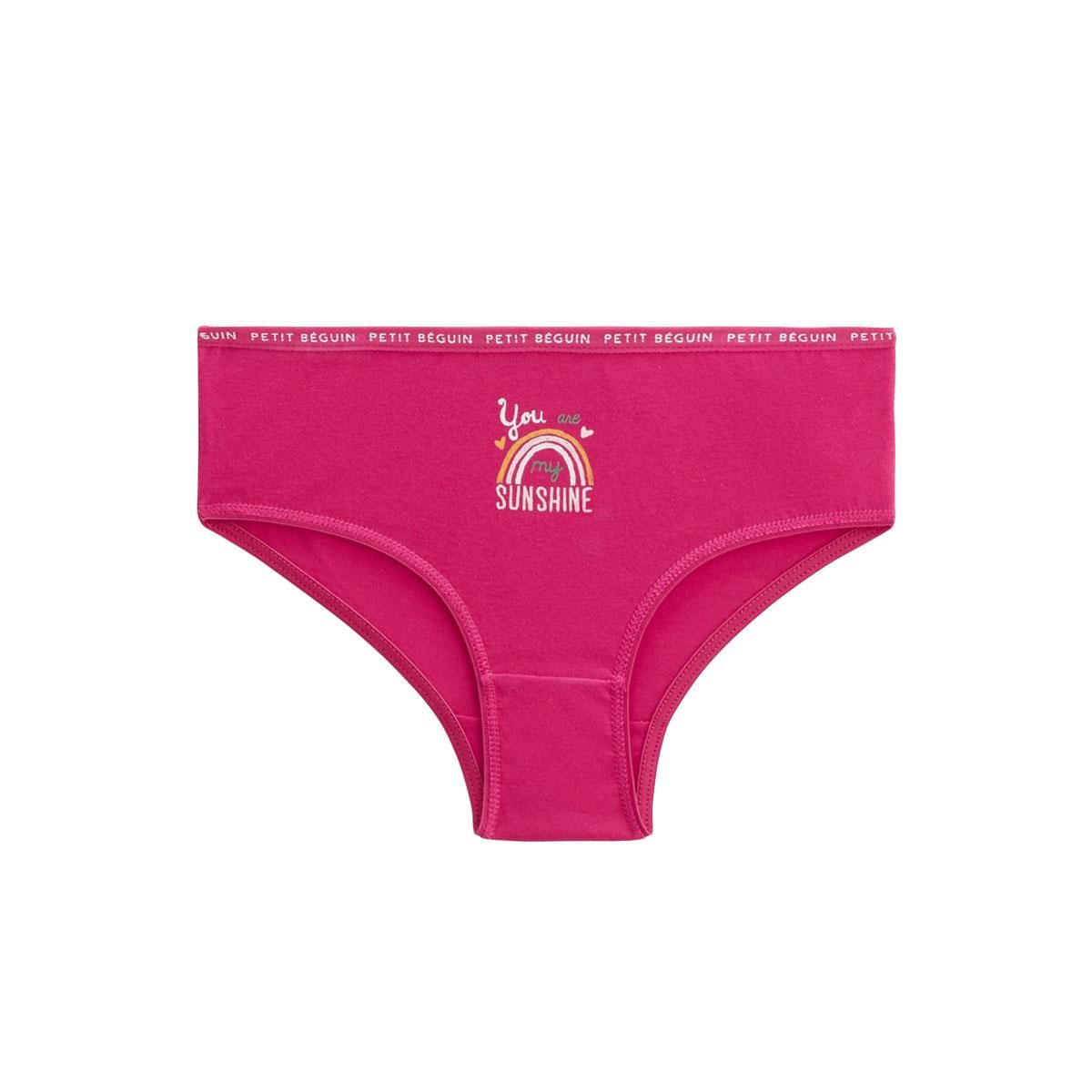 Petit Béguin Lot de 3 culottes fille My Sunshine