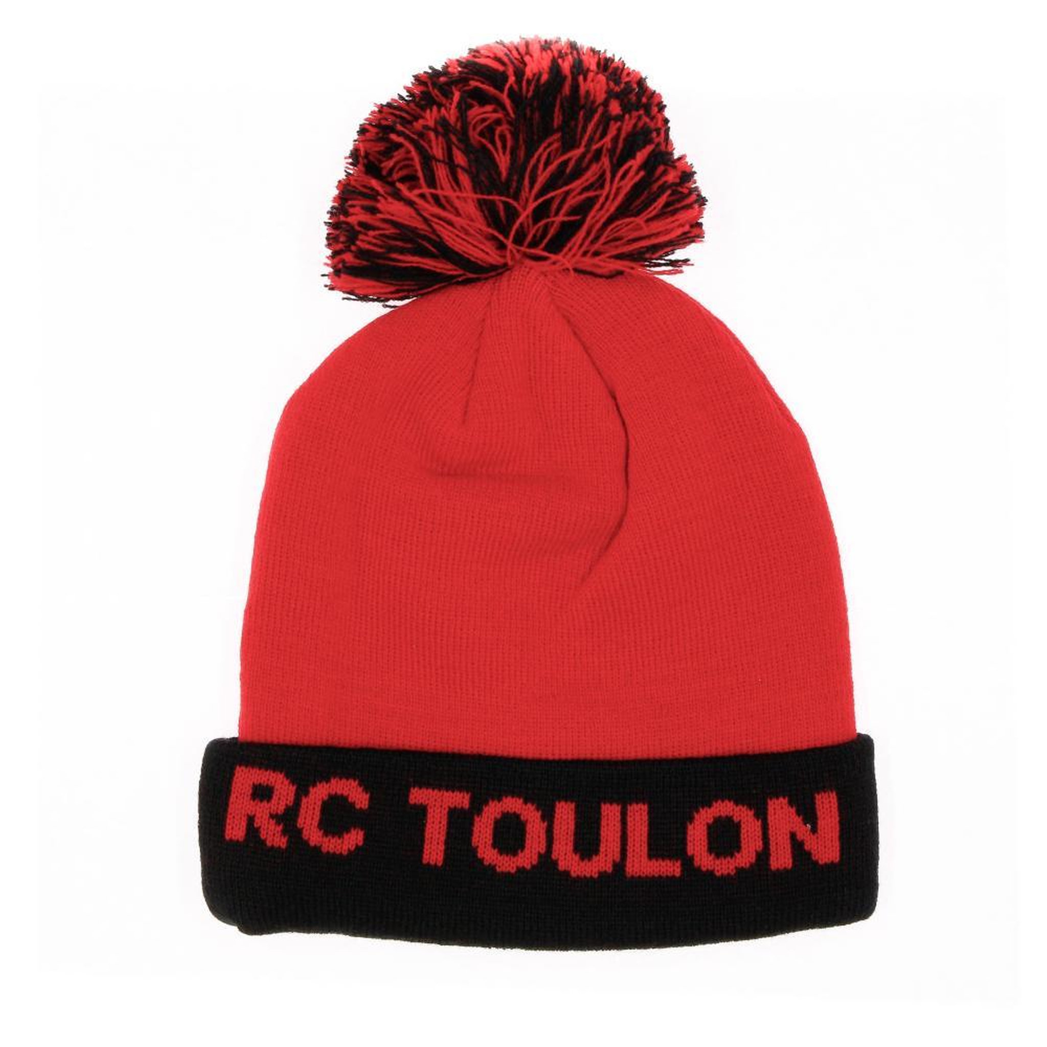 Voir la diapositive 2 : HUNGARIA RC Toulon Bonnet Rugby Rouge et Noir Homme Hungaria