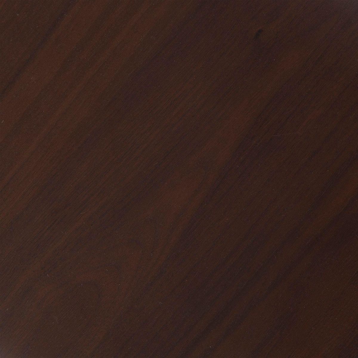 TOILINUX Lot de 4 chaises pieds métal assise en bois massif OURO - Marron foncé