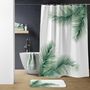 Voir la diapositive 2 : Douceur d'Intérieur Rideau de douche 180x200 HAVANE avec 12 anneaux