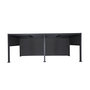 Voir la diapositive 6 : SWEEEK Pergola bioclimatique aluminium et acier 3x6m lames orientables + 4 stores 3m PALACE anthracite
