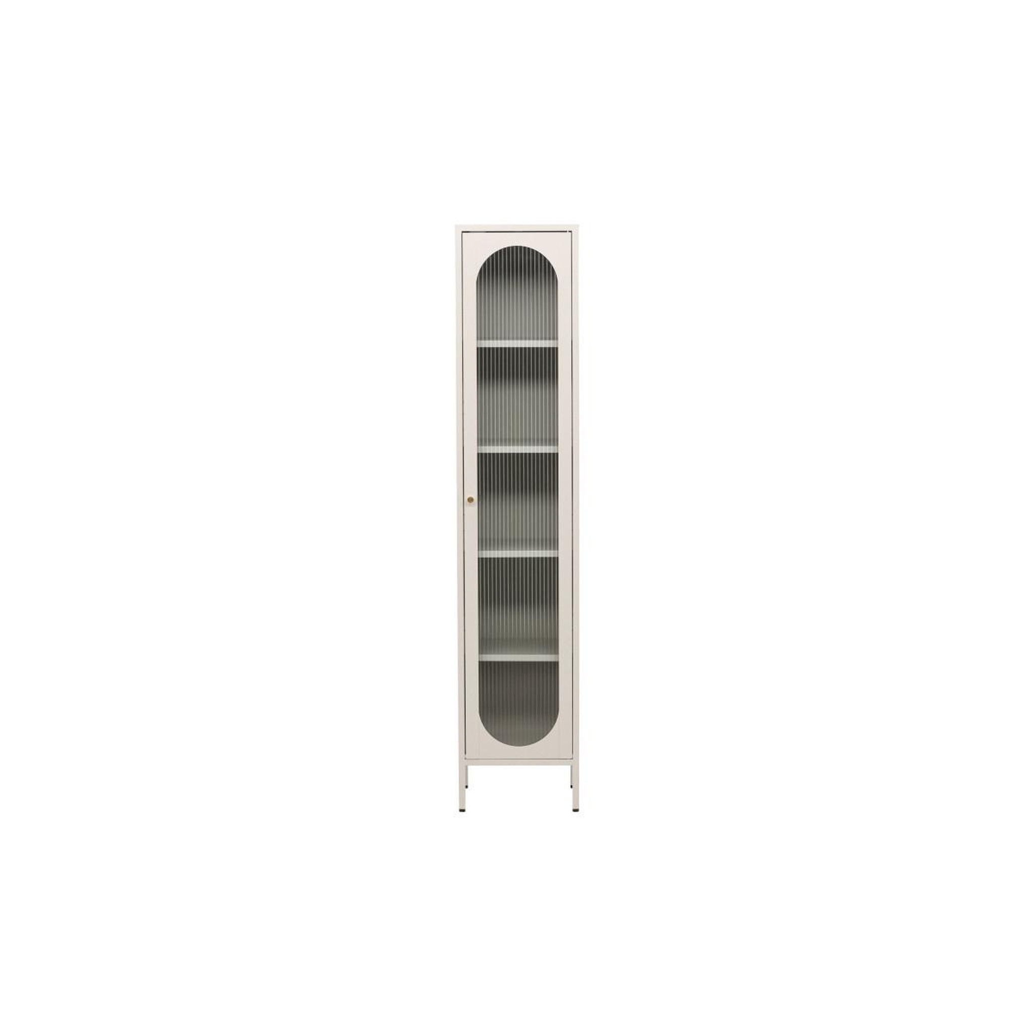 Voir la diapositive 4 : Paris Prix Vitrine design en métal  cali  180cm beige