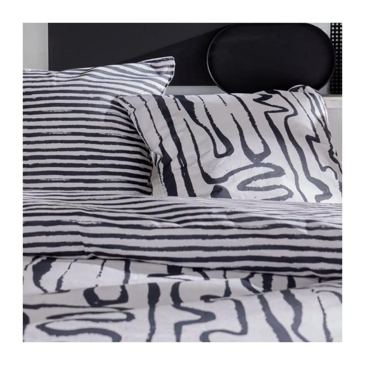 Today Parure de couette - TODAY - Sunshine 17.31 - 220x240cm - 2 personnes - Imprimée - Coton 57 fils