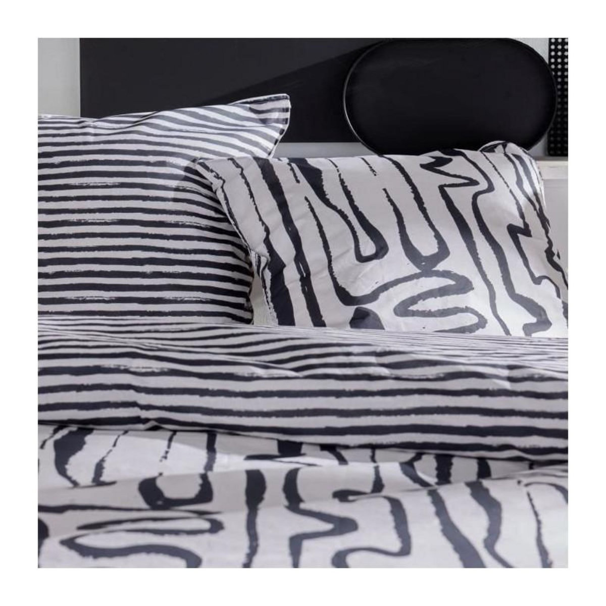 Today Parure de couette - TODAY - Sunshine 17.31 - 220x240cm - 2 personnes - Imprimée - Coton 57 fils