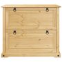 Voir la diapositive 4 : VIDAXL Armoire a chaussures  99x32x85 cm bois de pin massif