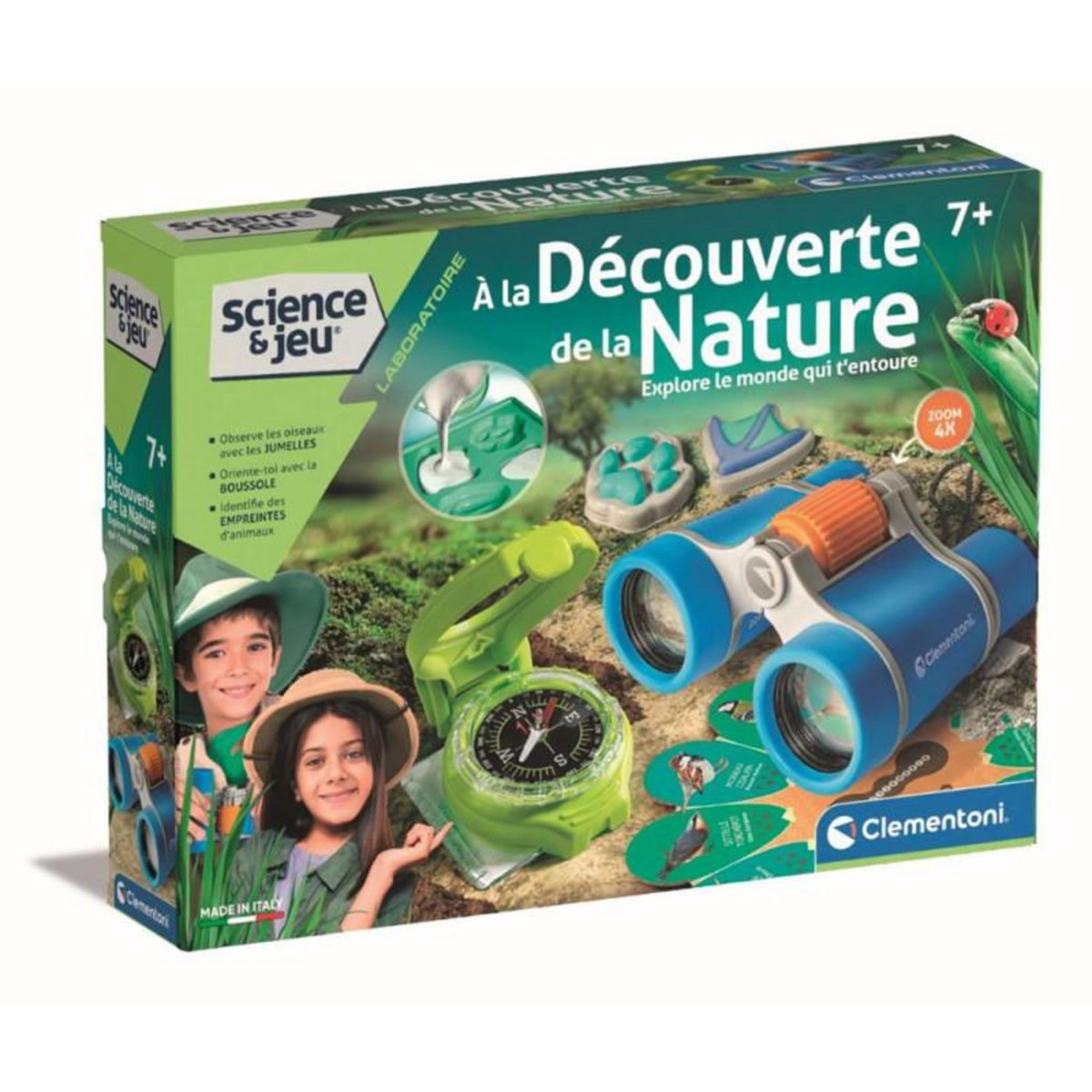 CLEMENTONI Jeu de sciences et d expérience Clementoni A la découverte de la nature