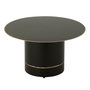 Voir la diapositive 1 : Paris Prix Table Basse en Métal  Border  60cm Noir