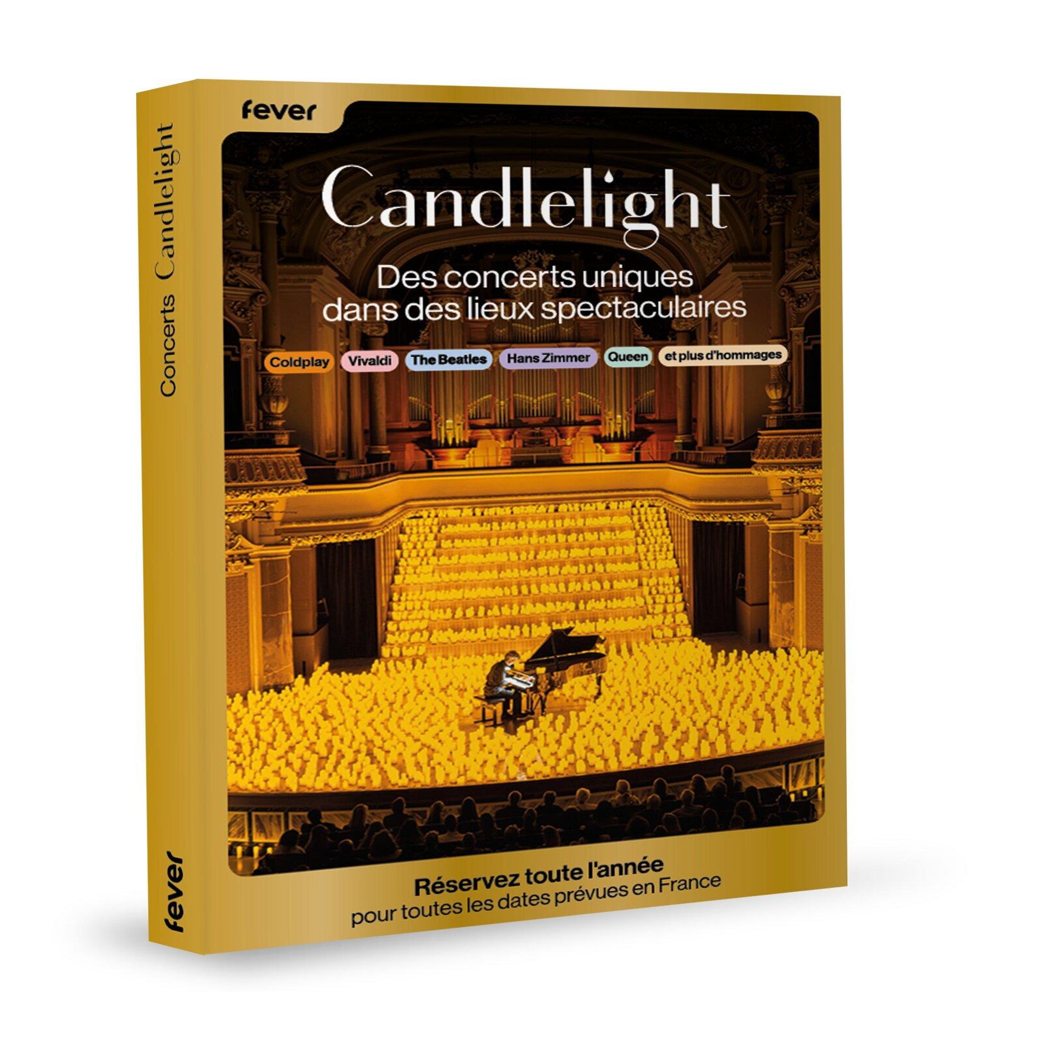 Voir la diapositive 2 : FEVER Coffret cadeau Fever - Concert à la bougie Candlelight