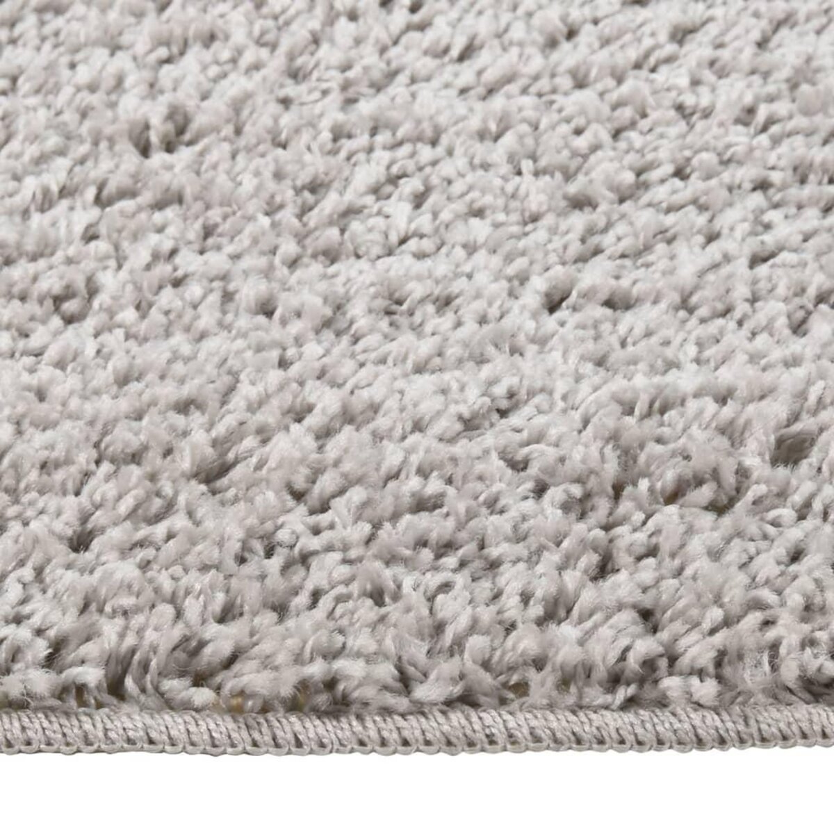 VIDAXL Tapis shaggy antiderapant Gris clair 140x200 cm
