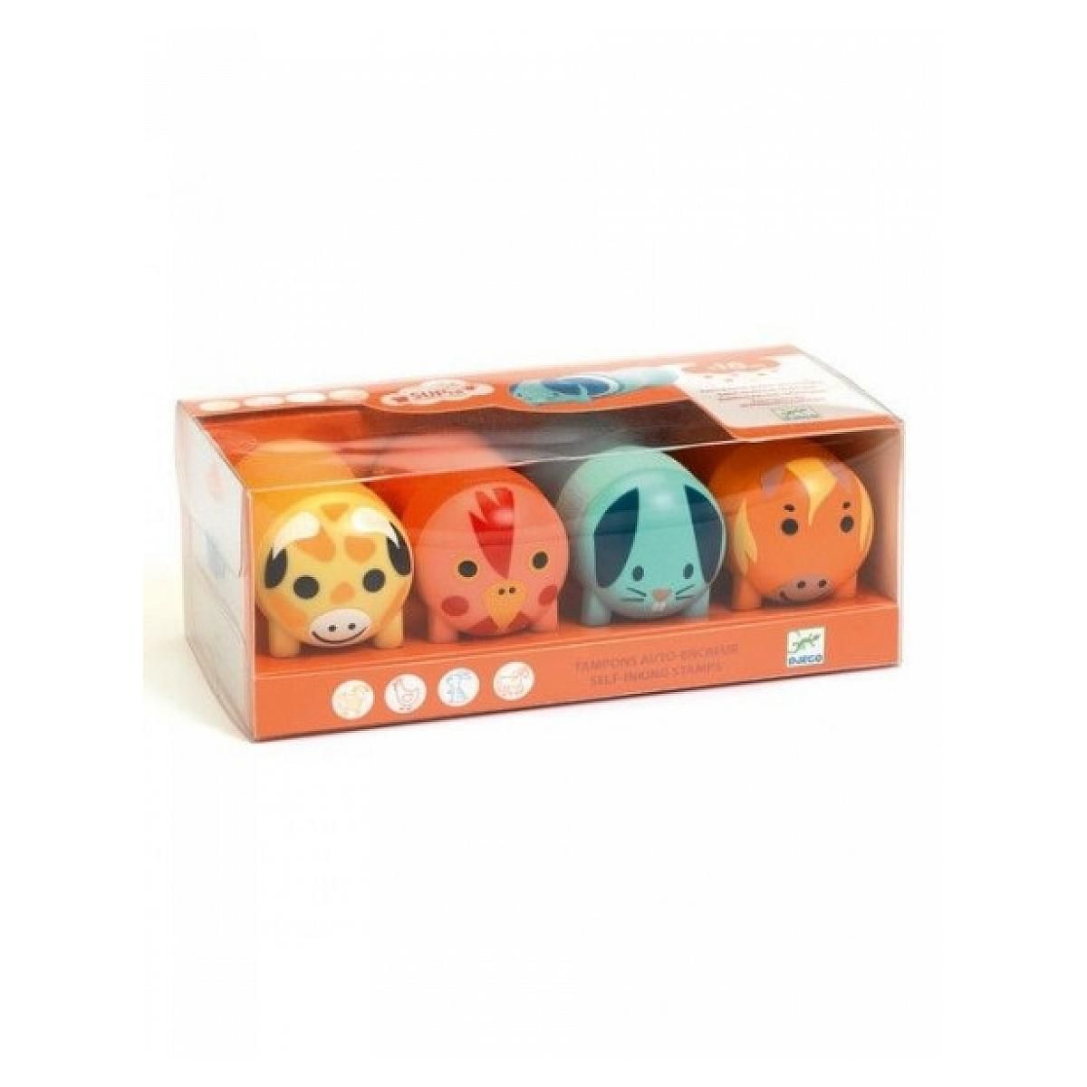 Djeco Tampons des petites mains animaux de la ferme