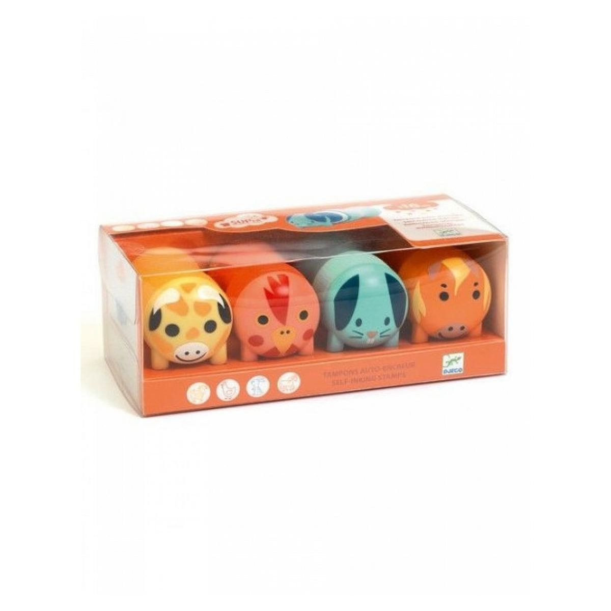 Djeco Tampons des petites mains animaux de la ferme