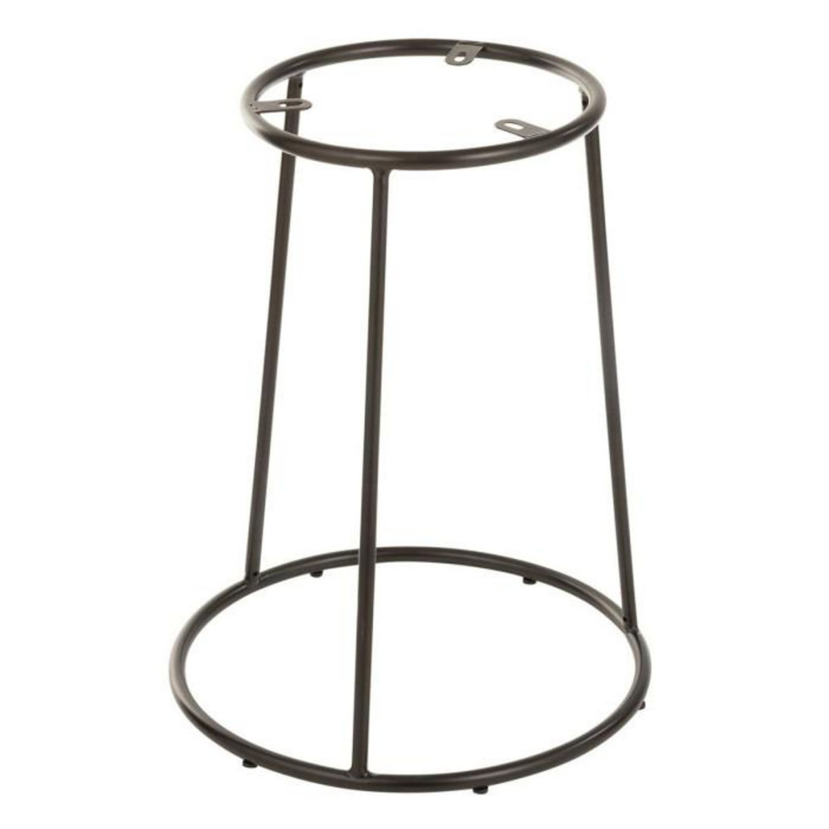 Paris Prix Support pour Tabouret Métal  Hemera  55cm Noir