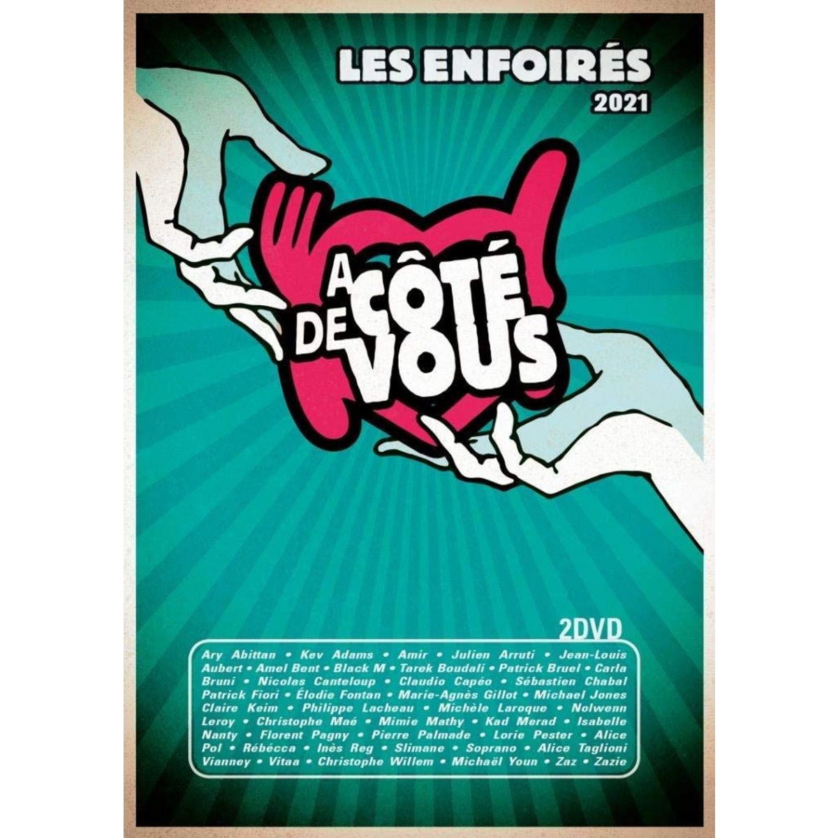 Les Enfoirés 2021 - A côté de vous 2DVD