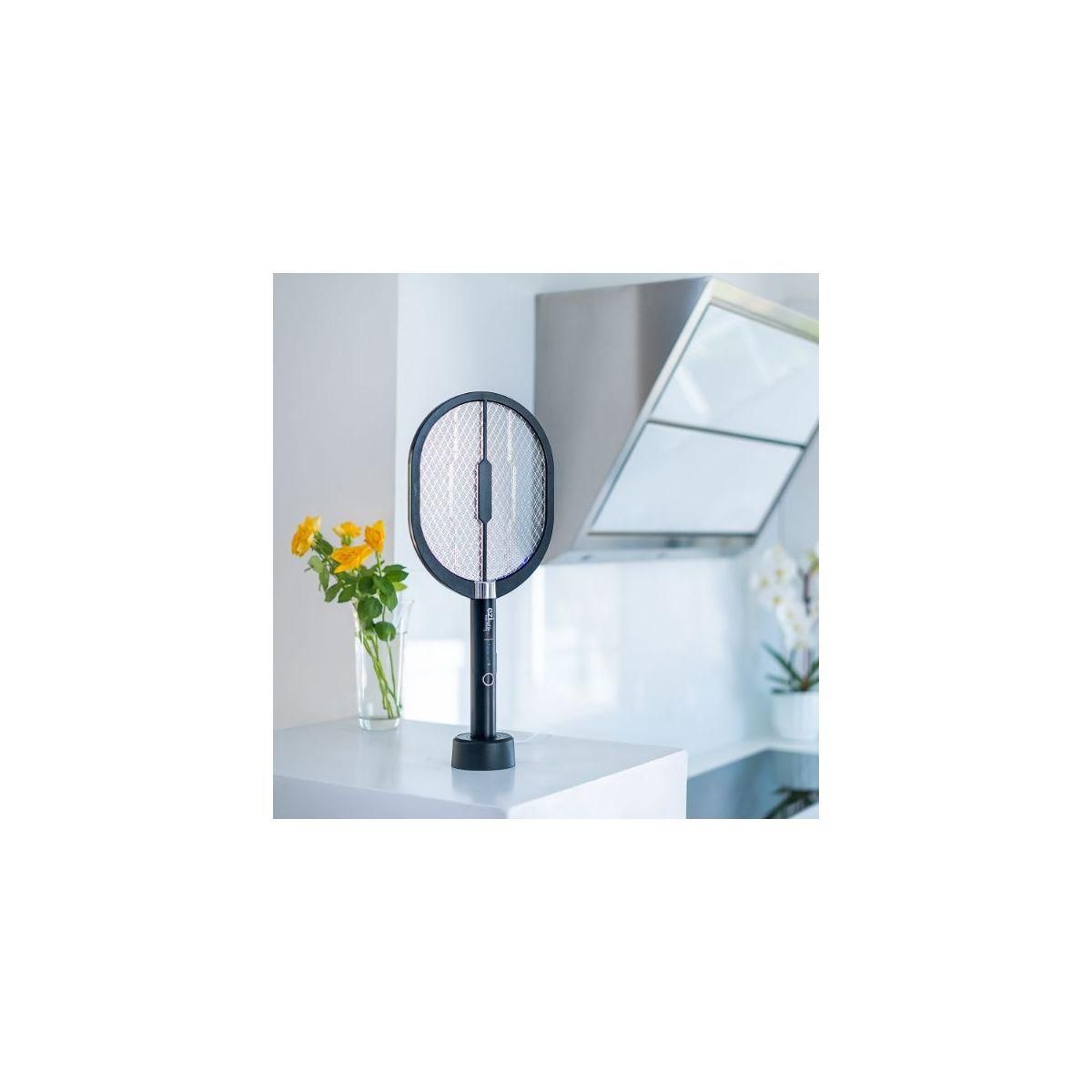 EZILIGHT Raquette à insectes 3000V anti-moustique 2 en 1