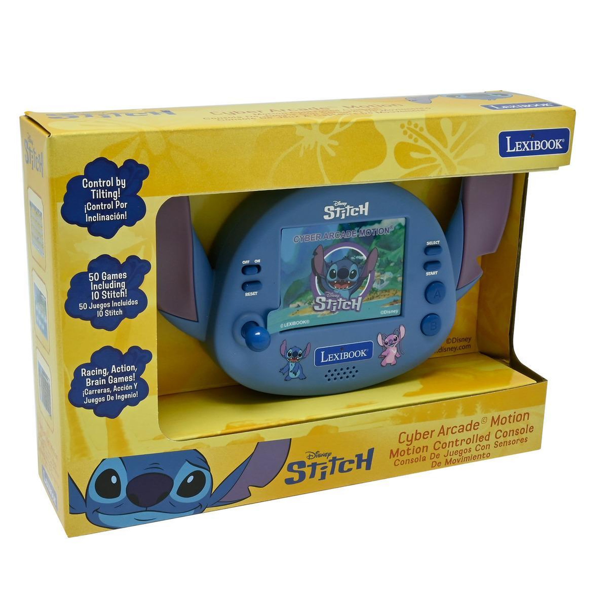 Voir la diapositive 5 : Lexibook Console Portable Disney Stitch avec contrôle gestuel