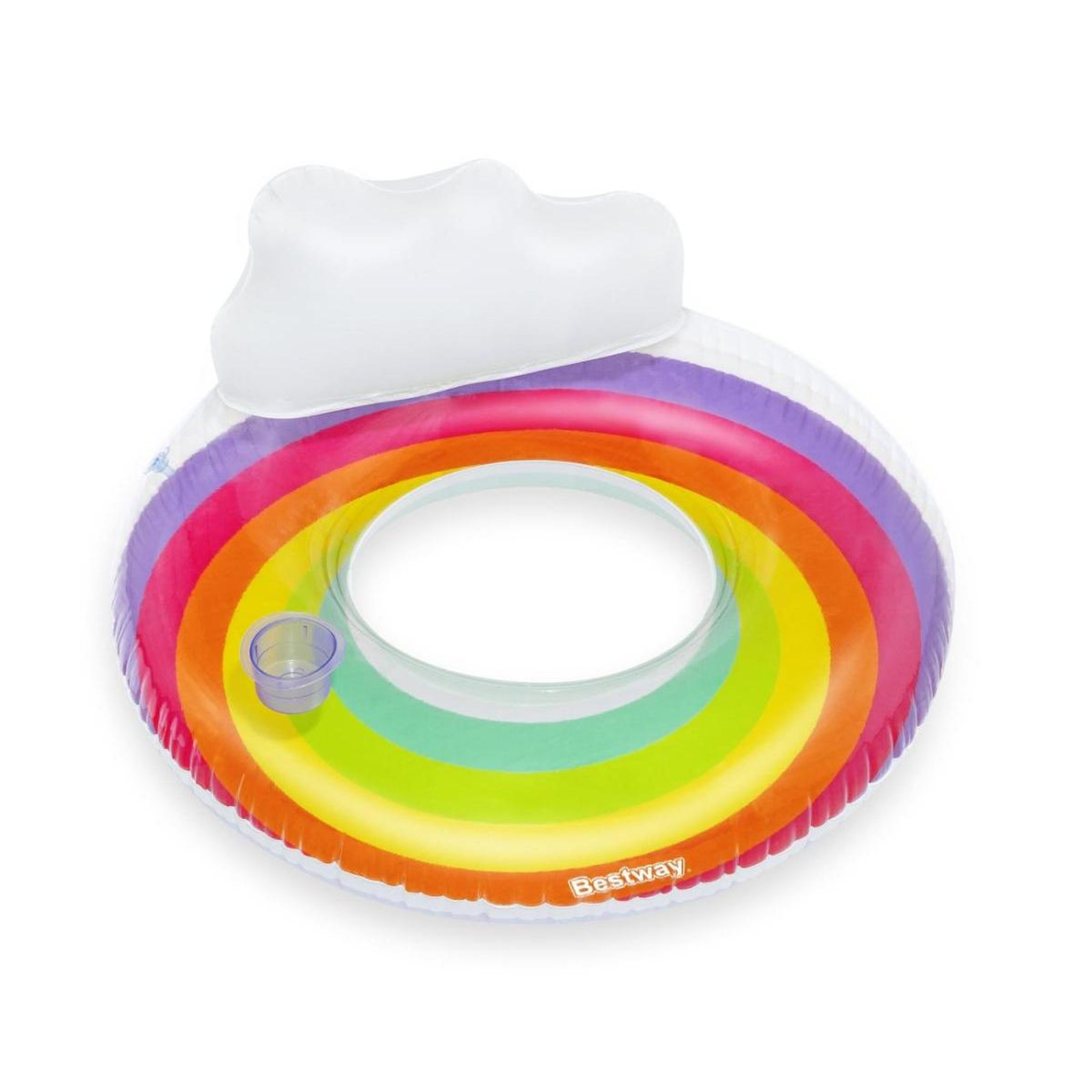 BESTWAY Bouée piscine arc-en-ciel  43647 1.07m