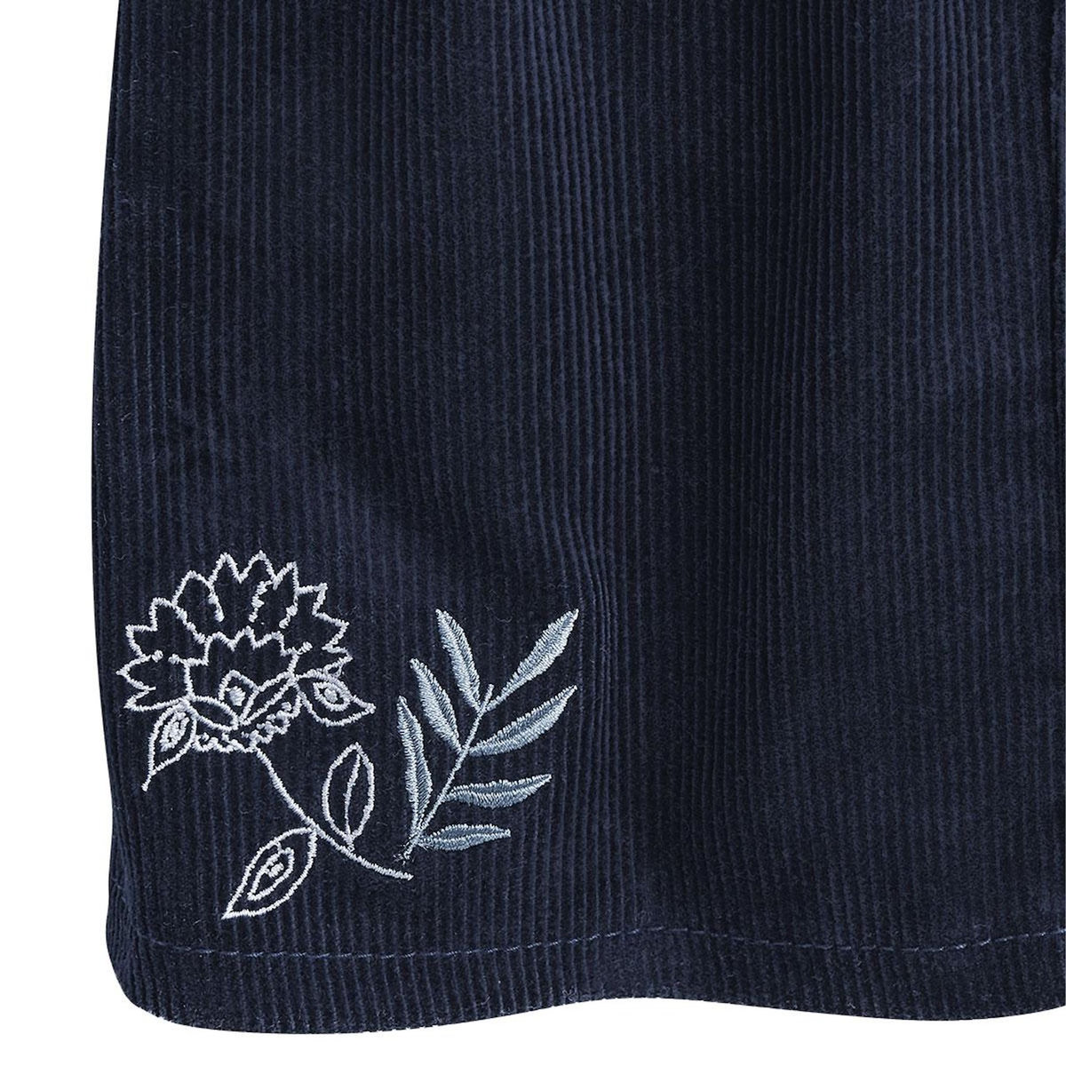 Petit Béguin Jupe enfant en velours côtelé Belle de Nuit