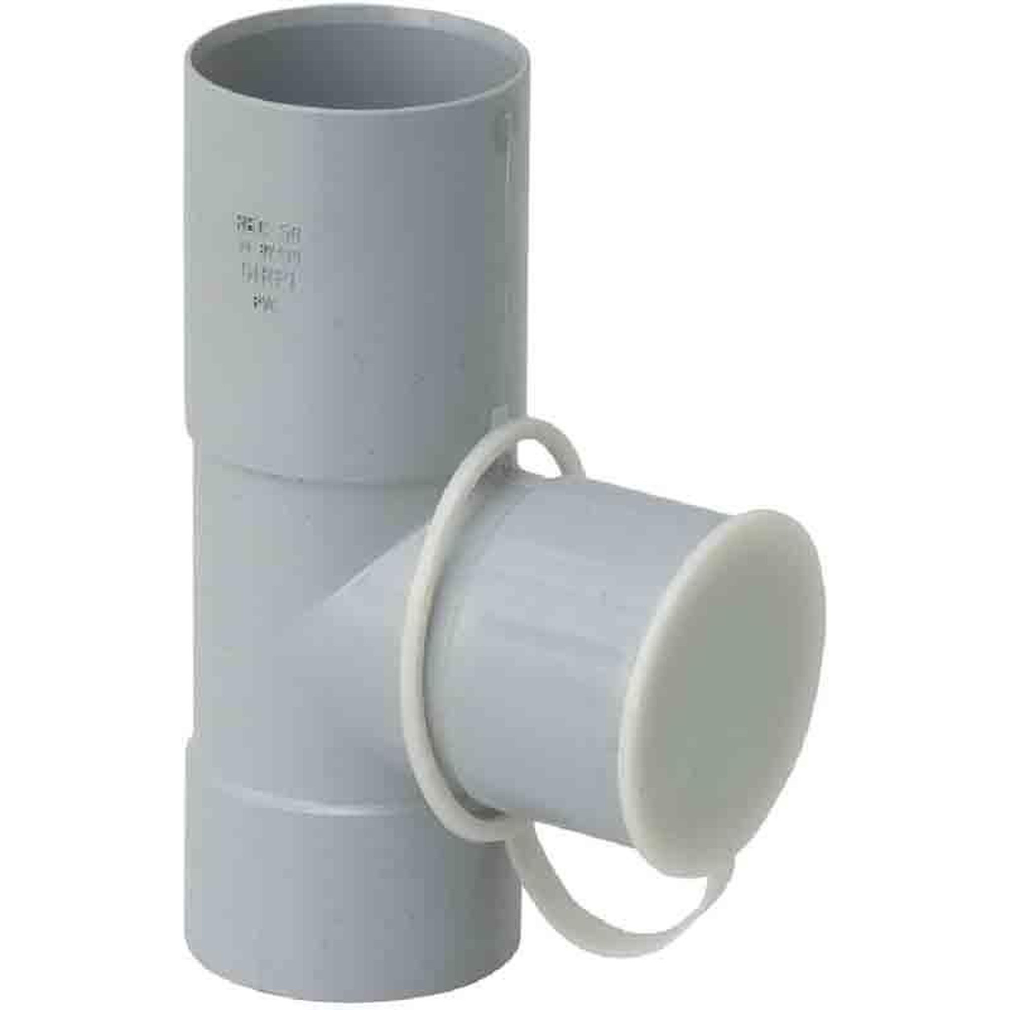 GIRPI Collecteur d'eaux de pluie de gouttière - gris